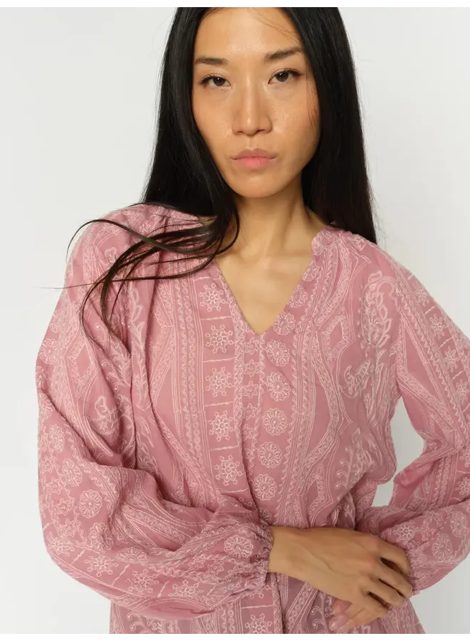 BLOUSE GATA ALLO ROSE