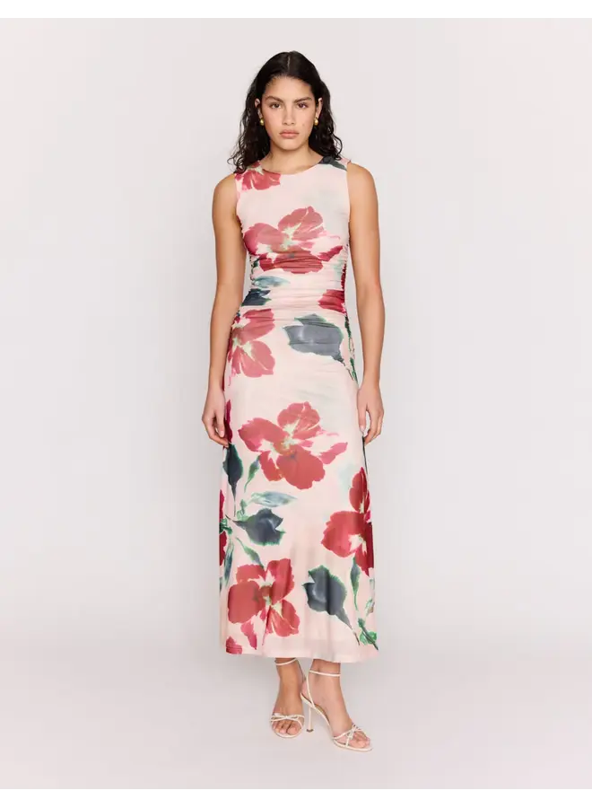 ROBE ARABELLA MESH FLORAL