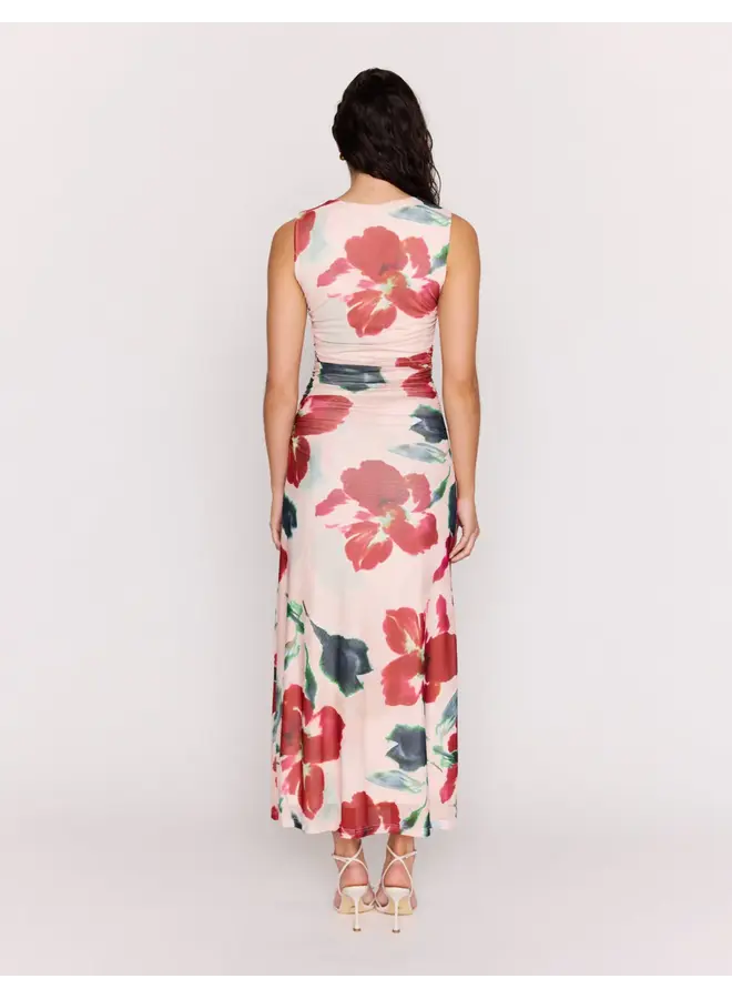 ROBE ARABELLA MESH FLORAL