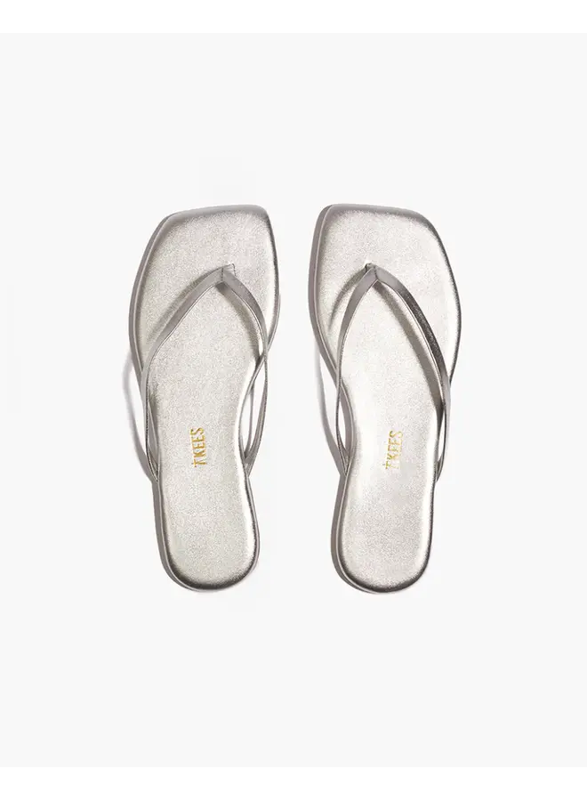 SQUARE TOE LILY ARGENT