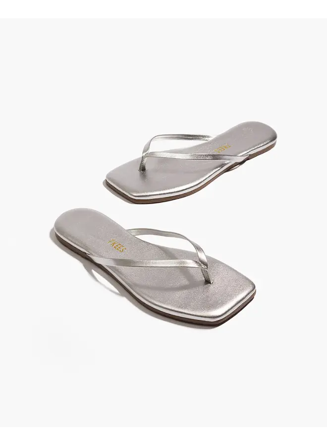 SQUARE TOE LILY ARGENT