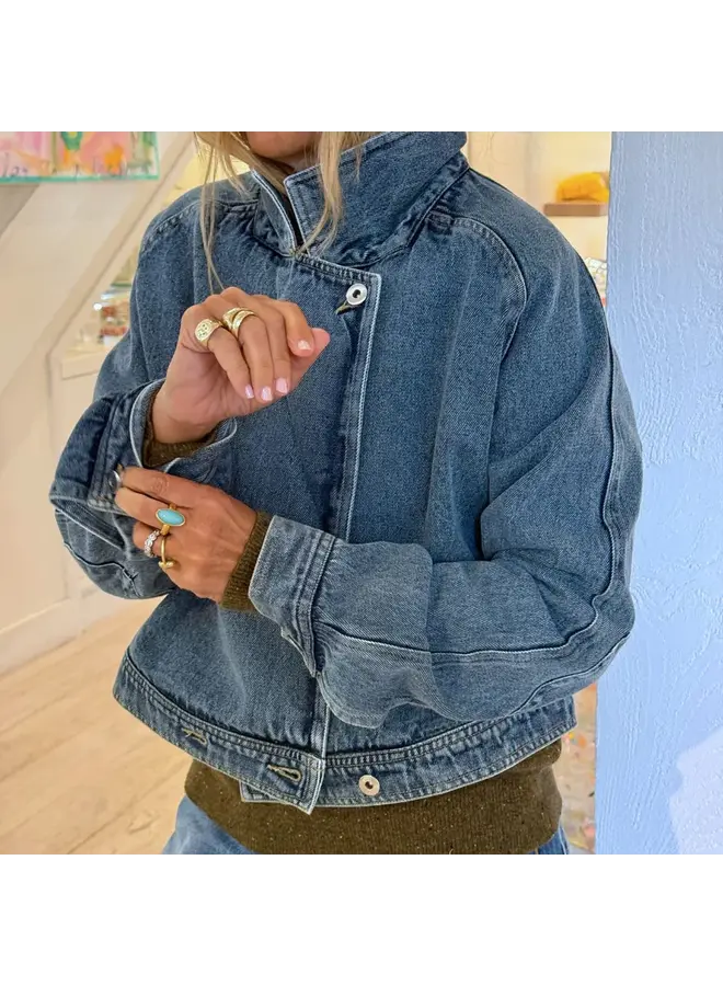 JACKET DENIM COEUR