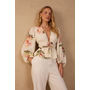 BLOUSE FLEURS NOUÉE