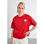 T-SHIRT ML58 ROUGE