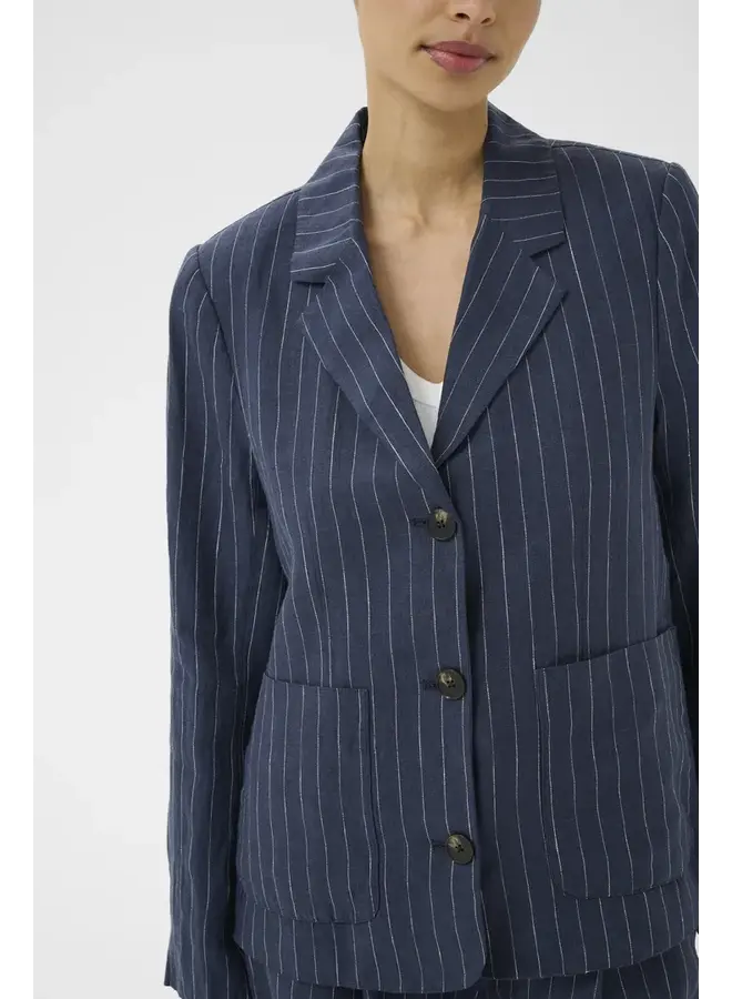 VESTON ALITA LIN BLEU