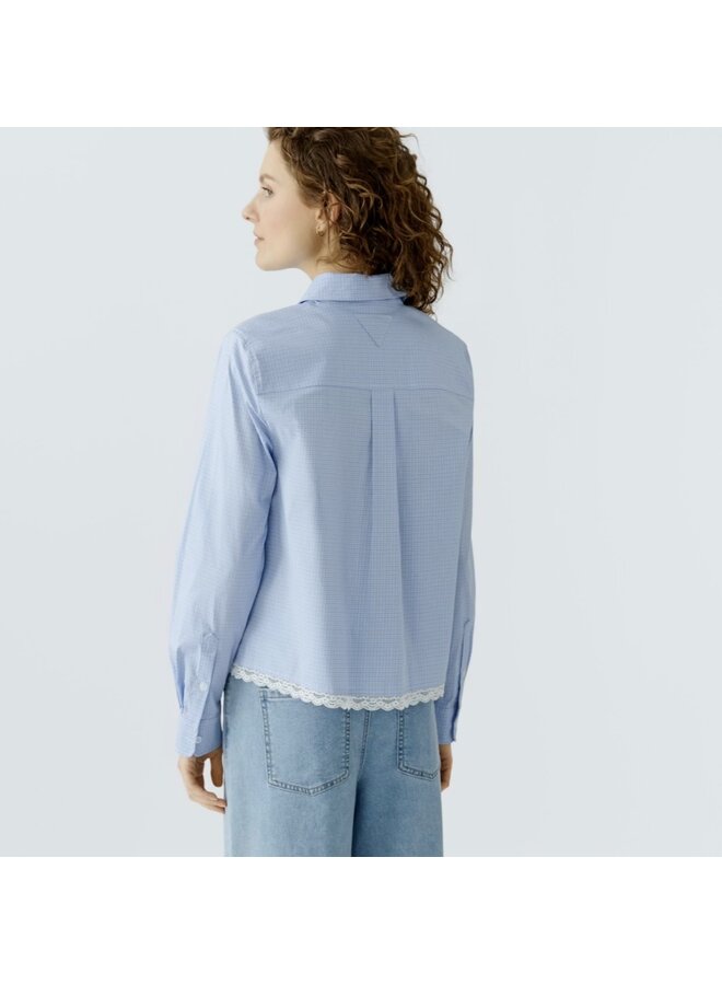 CHEMISIER BLEU CLAIR