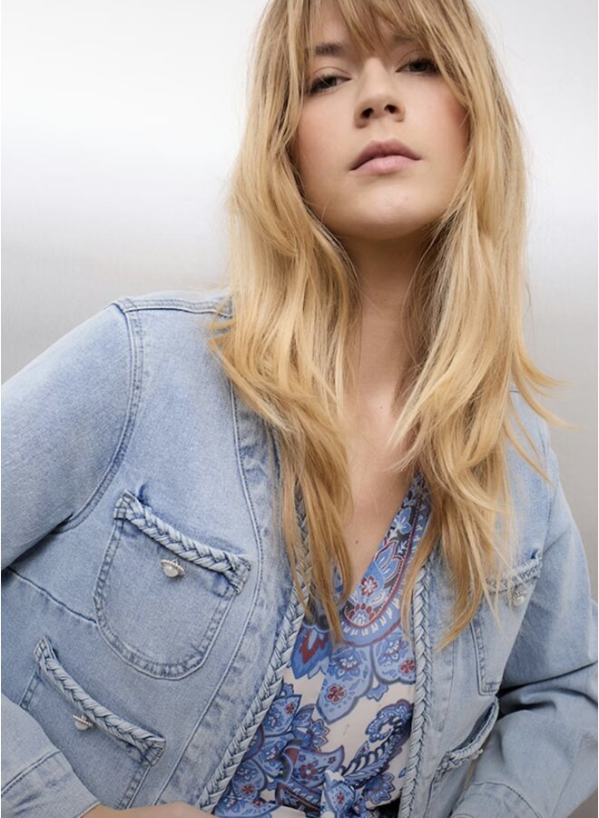 JACKET DENIM TRESSÉ