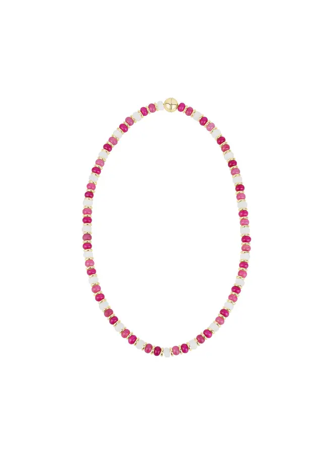 COLLIER BILLES ROSES