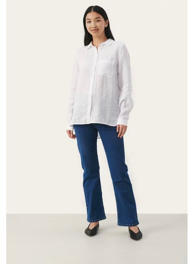 CHEMISE KIVAS LIN BLANC