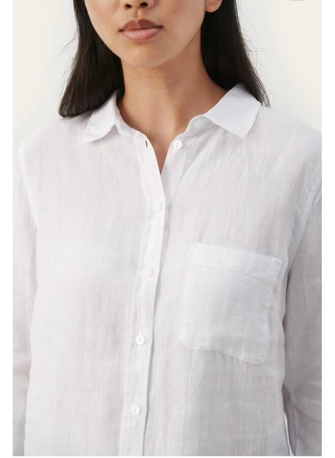 CHEMISE KIVAS LIN BLANC