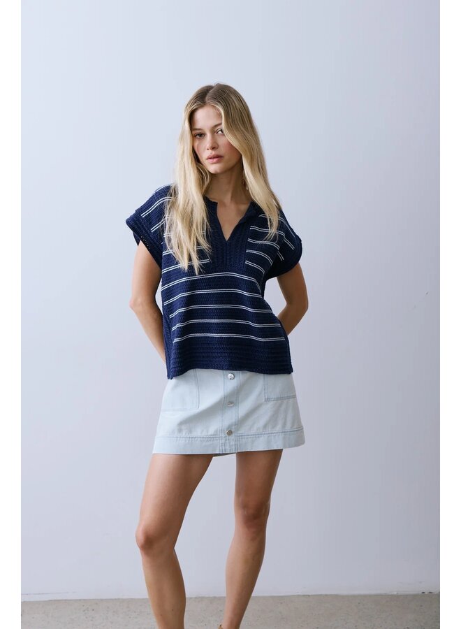 TRICOT TERESA MARINE