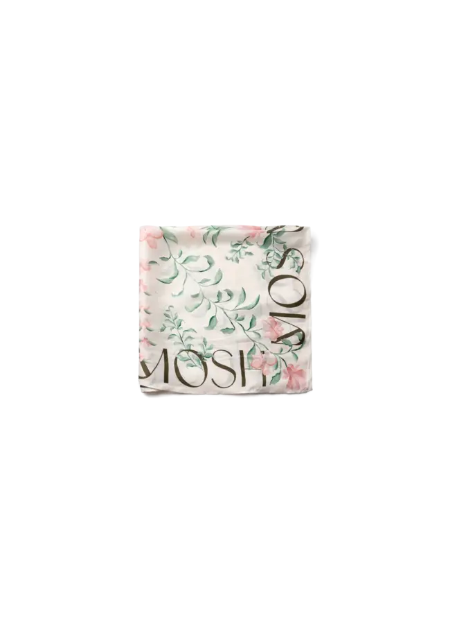 FOULARD ORCHID VERT/ROSE