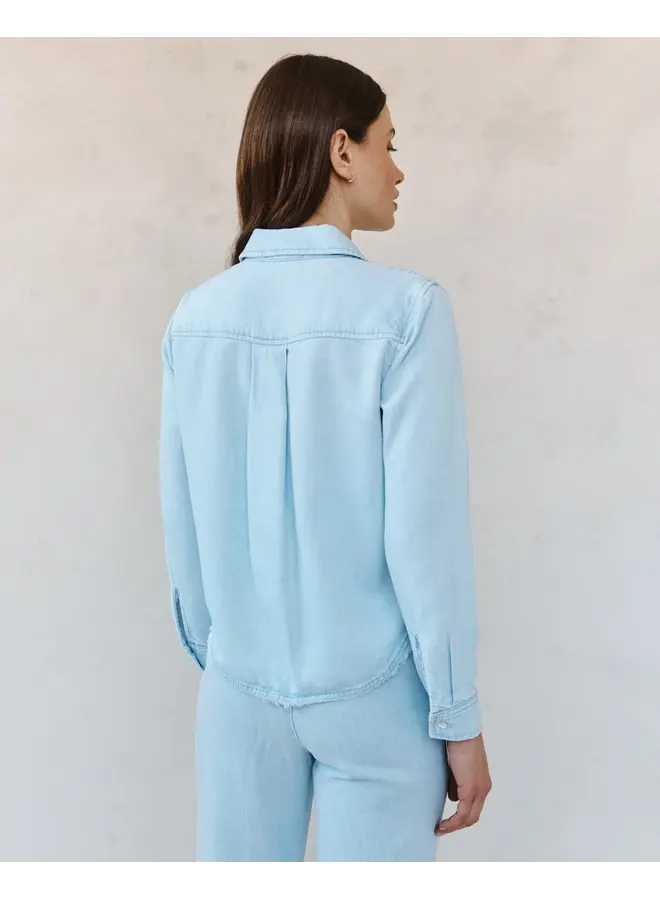 BLOUSE DENIM EFFILOCHÉE