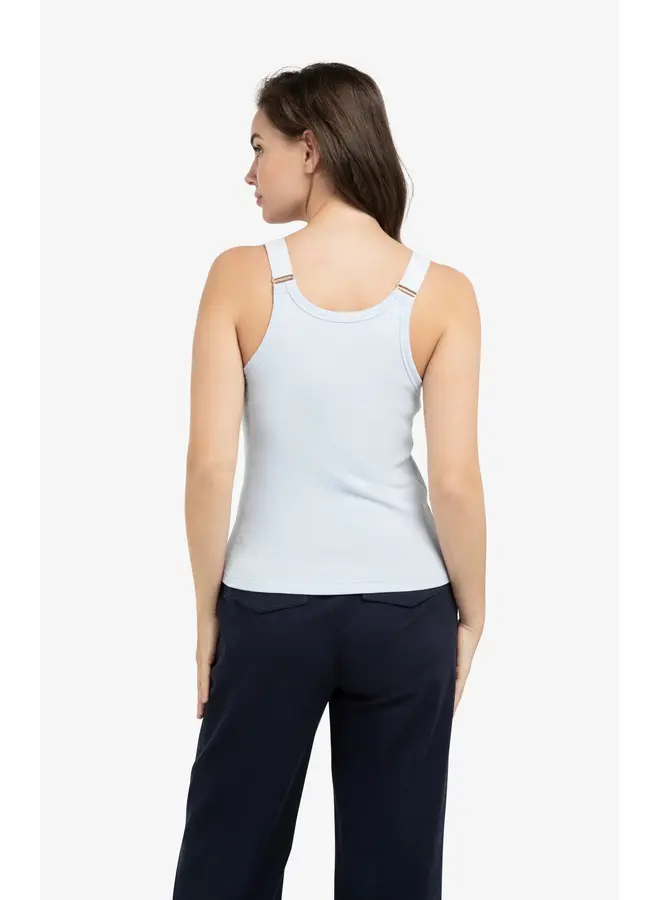 CAMISOLE BLEUE GLACIALE