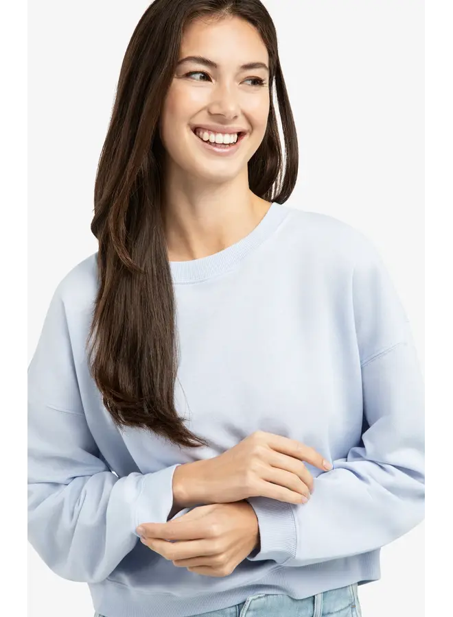 SWEATSHIRT BLEU GLACIAL