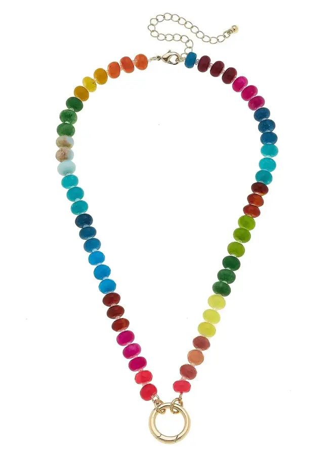 COLLIER PERLES RAINBOW