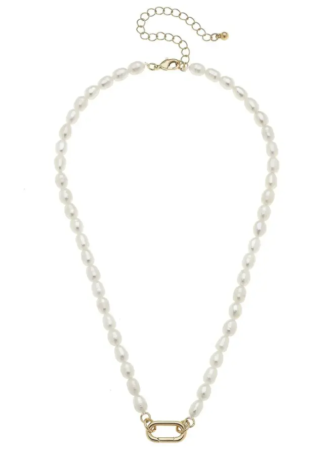 COLLIER PERLES IVOIRES