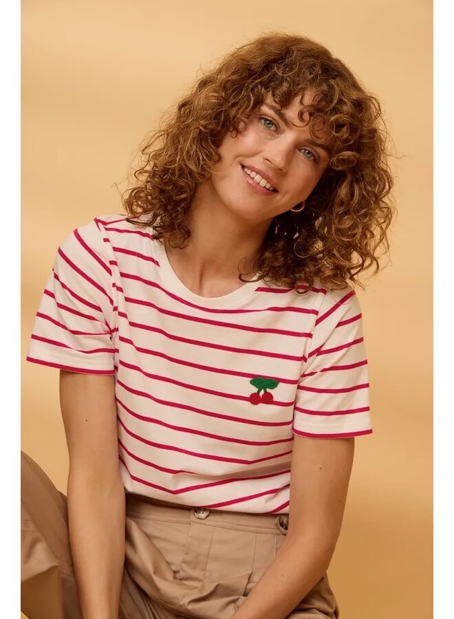 T-SHIRT TIANA CERISE