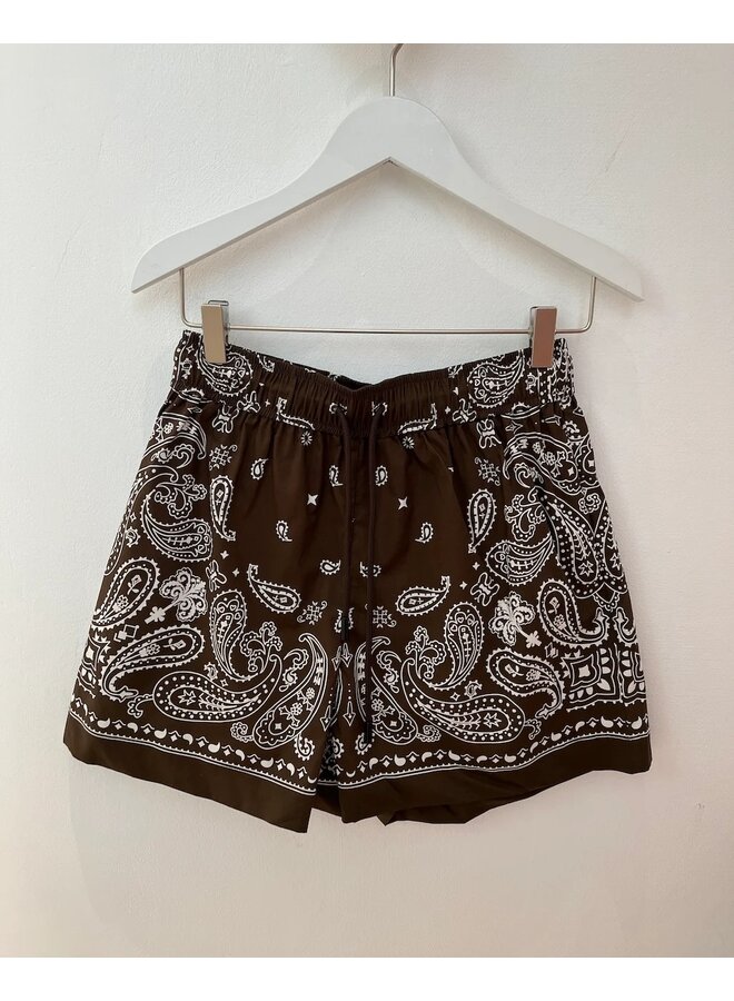 ENSEMBLE BANDANA BRUN