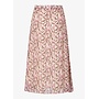 JUPE LONGUE FLEURIE ROSE