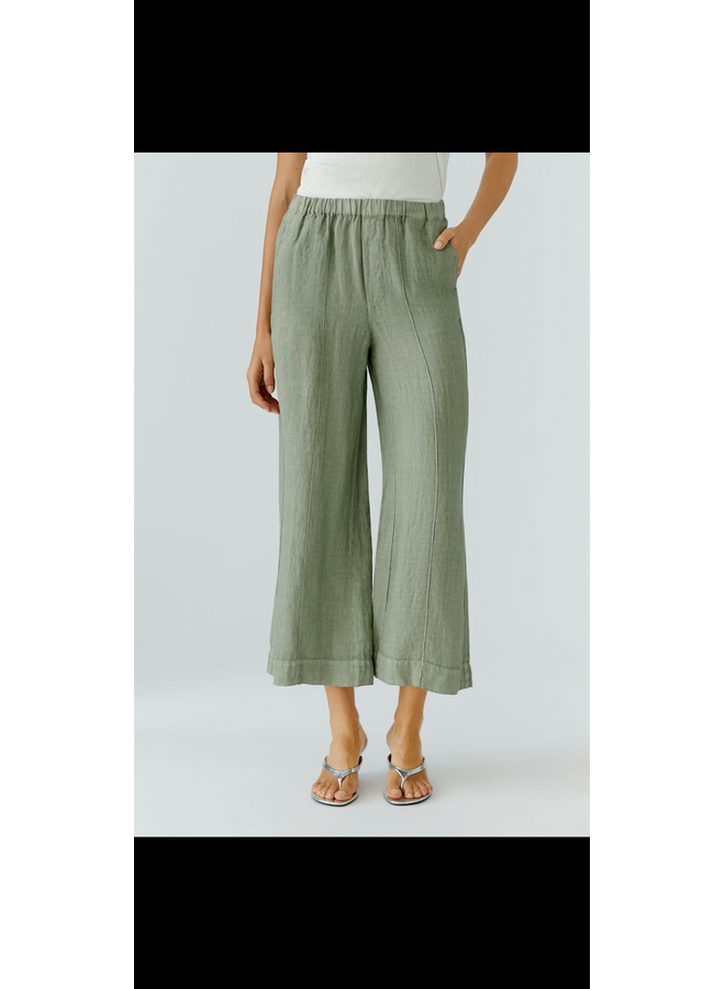 PANTALON LIN VERT