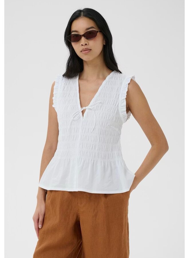 TOP RUCHÉ BORGNY BLANC