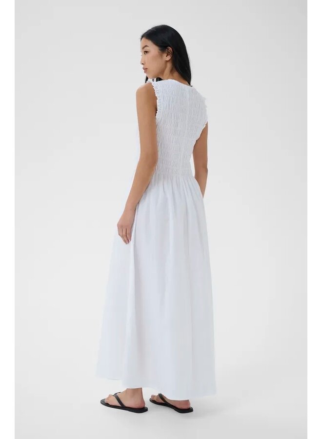 ROBE BORGNETTE BLANCHE