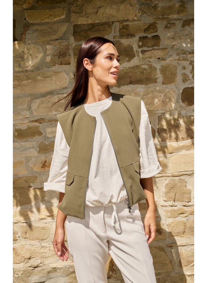 VESTE BALLON KAKI