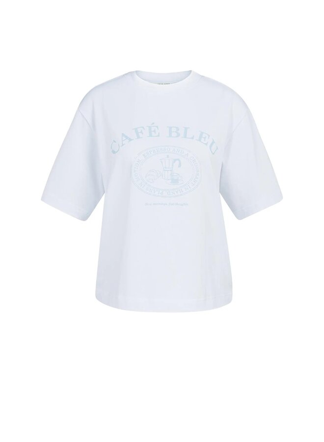 T-SHIRT "CAFÉ BLEU"