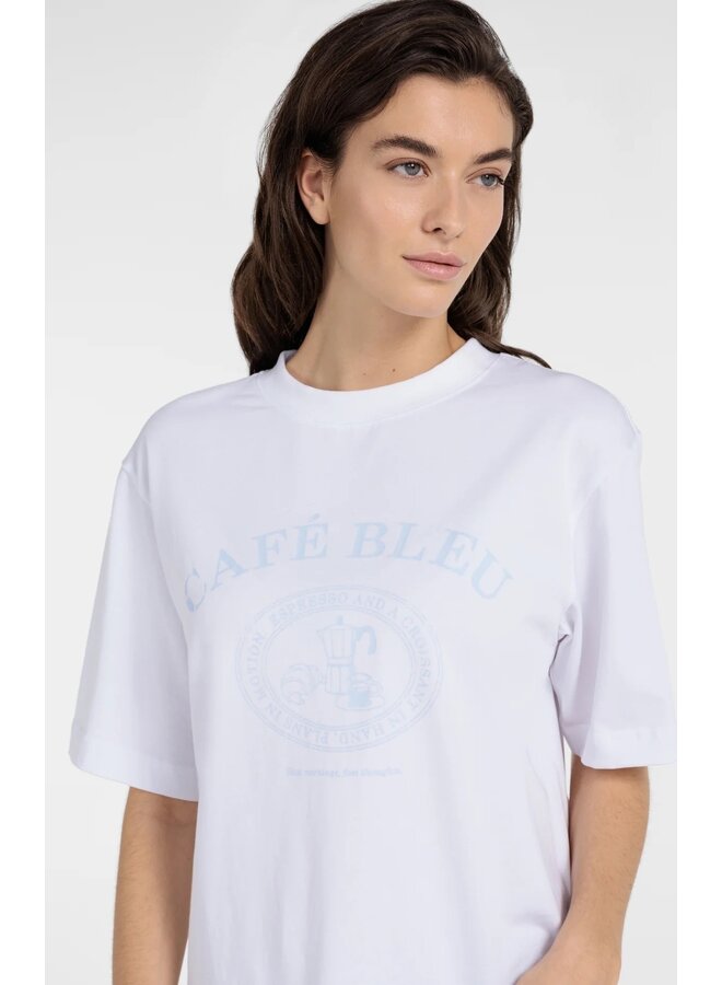 T-SHIRT "CAFÉ BLEU"