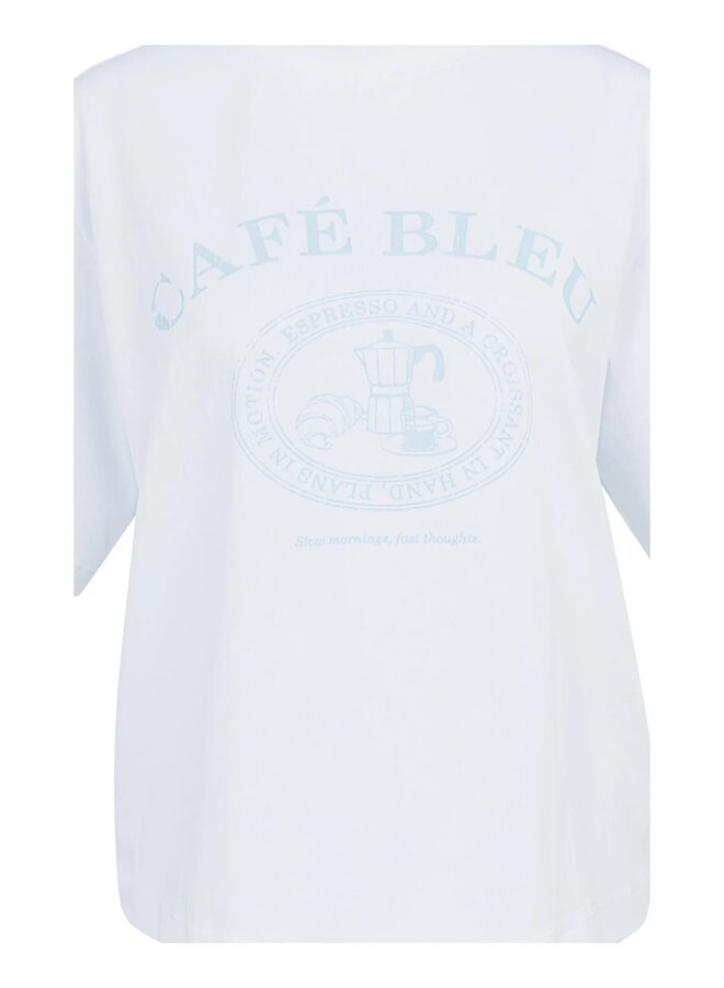 T-SHIRT "CAFÉ BLEU"
