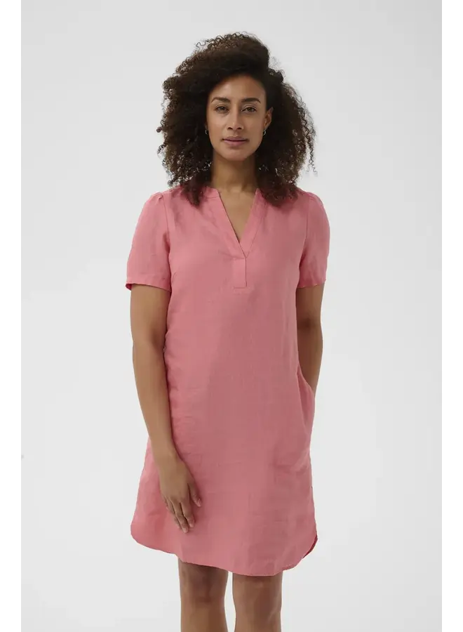 ROBE AMINASE FLEUR DE PÊCHE