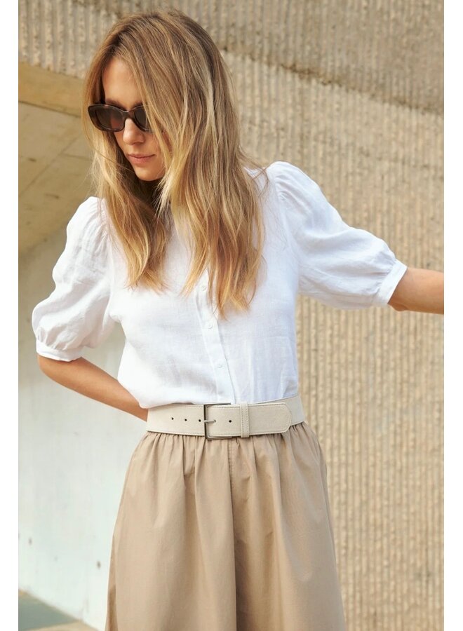 CEINTURE BELVIA TABAC
