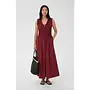 ROBE BORGNETTE BORDEAUX