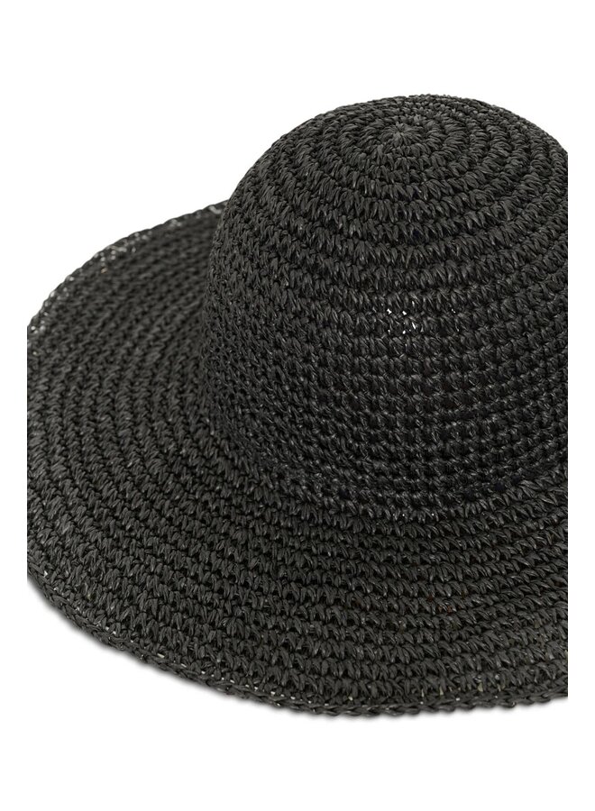 CHAPEAU POULINE NOIR