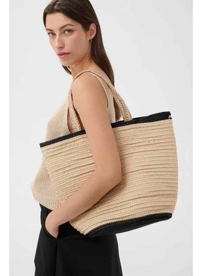 SAC BIGGE NATUREL & NOIR