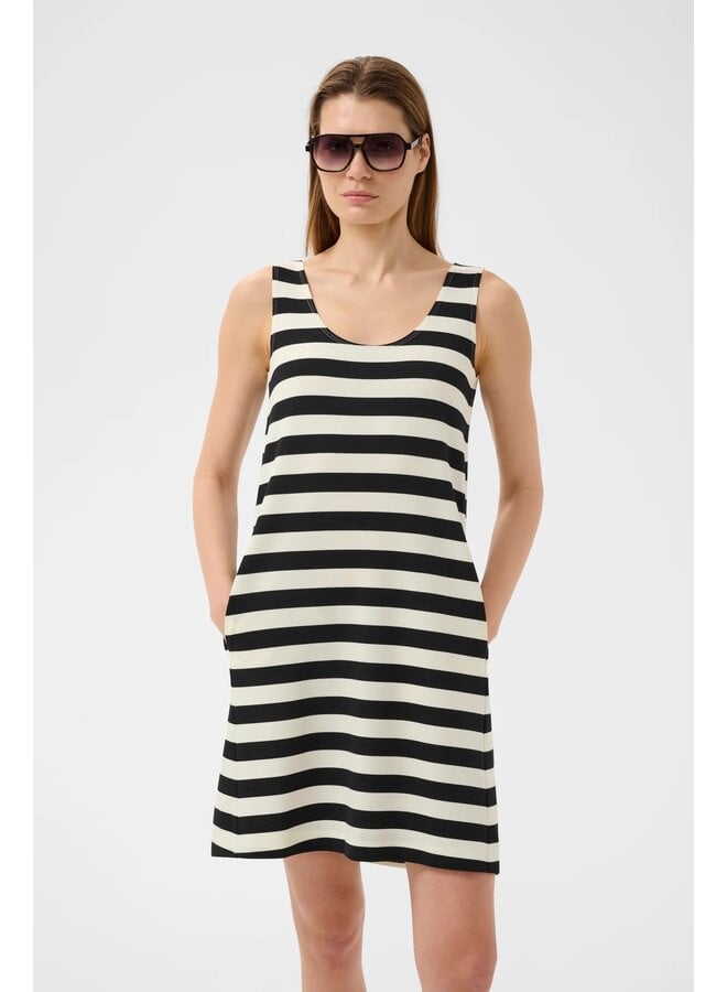 ROBE ÉLORA NOIR/BLANC