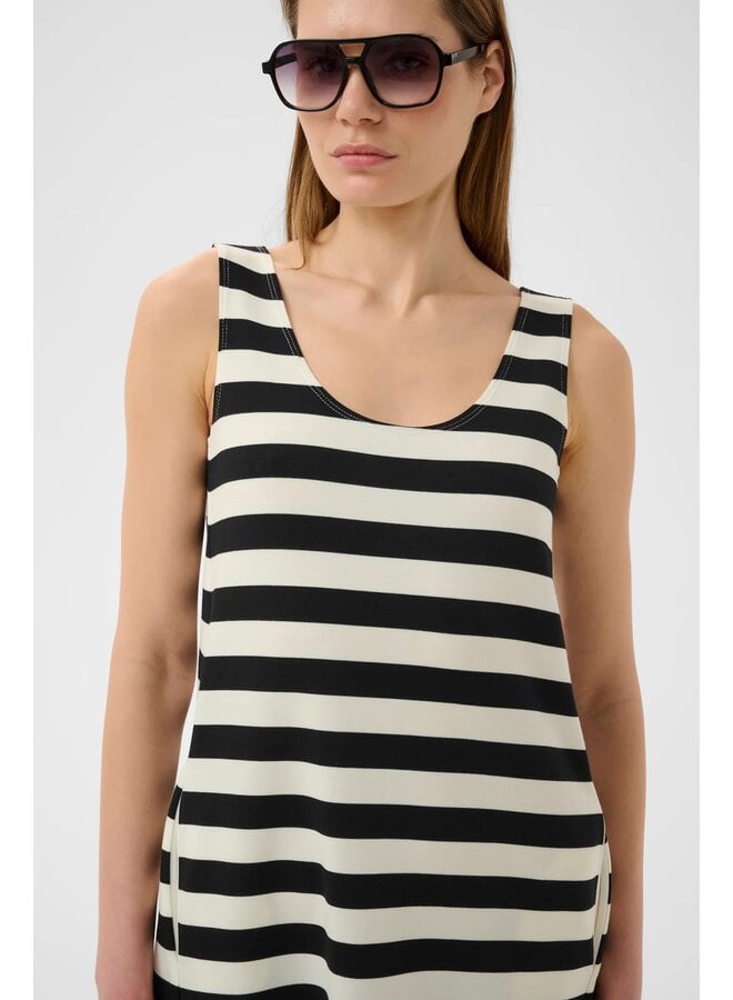 ROBE ÉLORA NOIR/BLANC