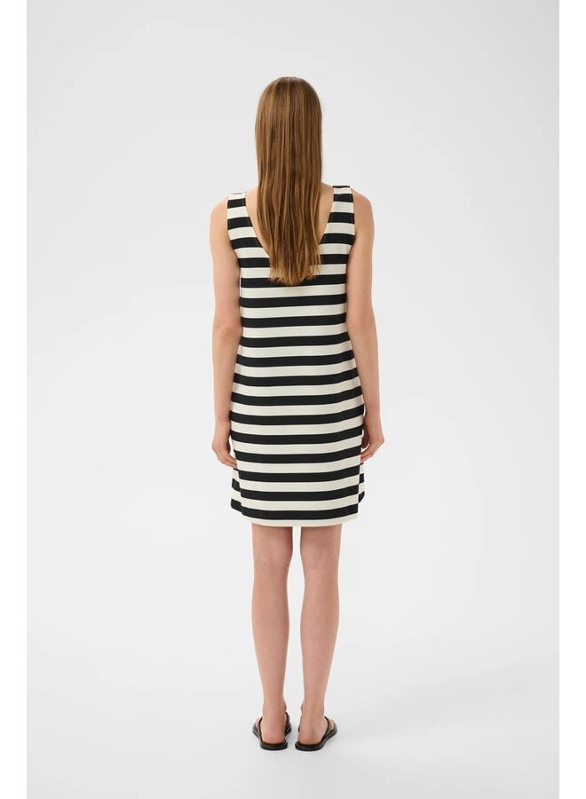 ROBE ÉLORA NOIR/BLANC