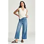 JEAN PALOMA CROP FLEX BLUE