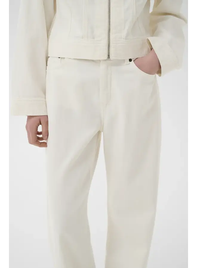 JEANS DROIT GLADYS ÉCRU