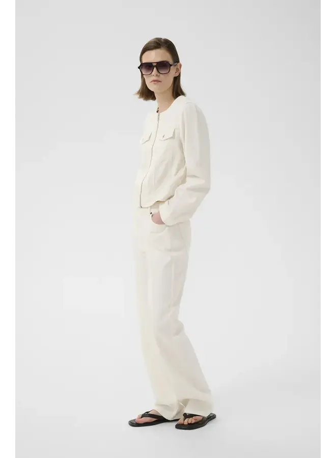 JEANS DROIT GLADYS ÉCRU
