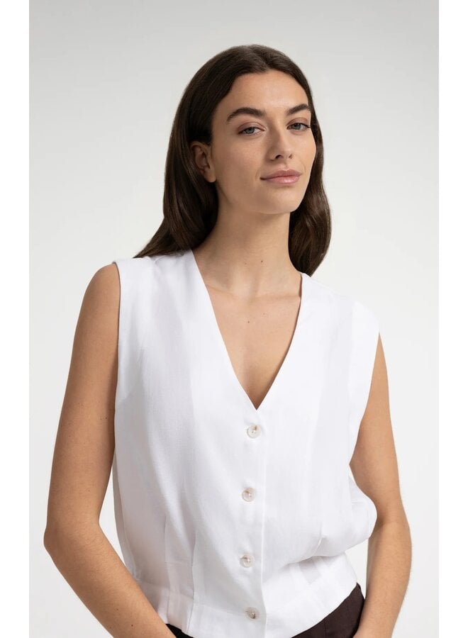 BLOUSE SANS MCH BLANC