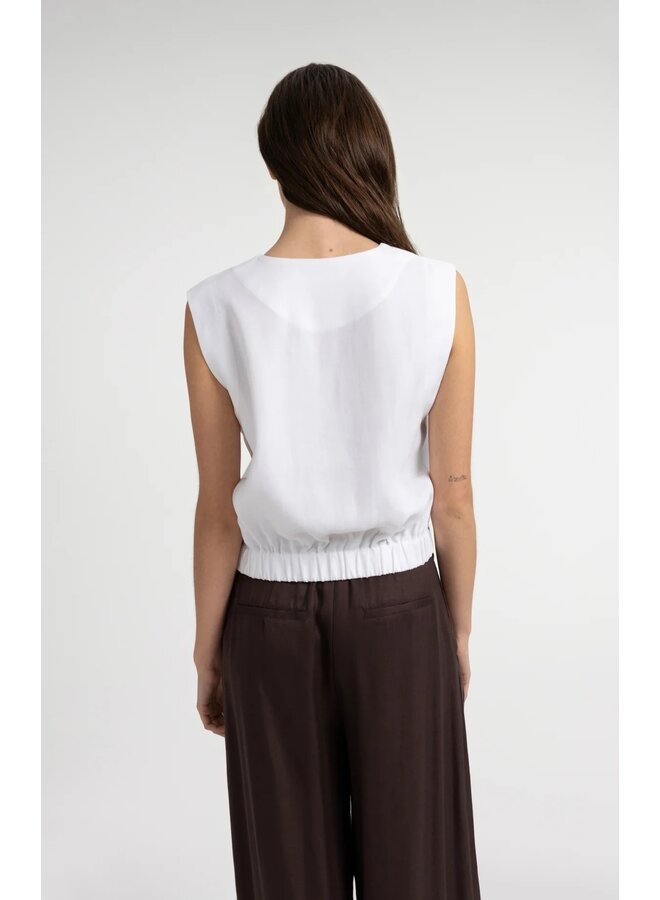 BLOUSE SANS MCH BLANC