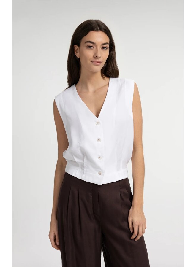 BLOUSE SANS MCH BLANC