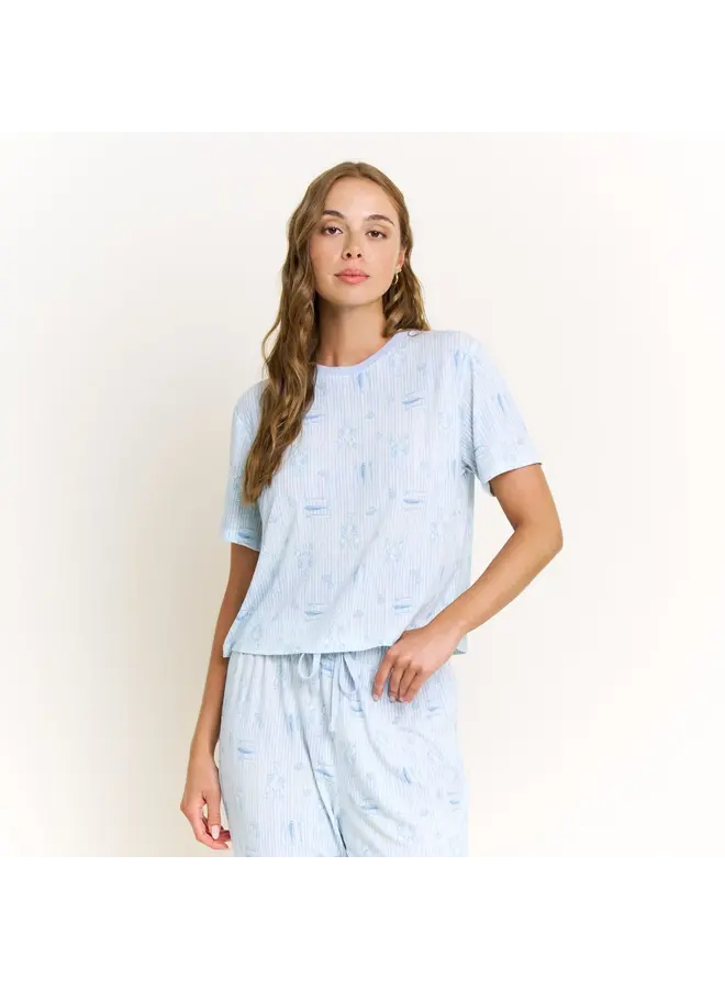 PYJAMA BLEU MER