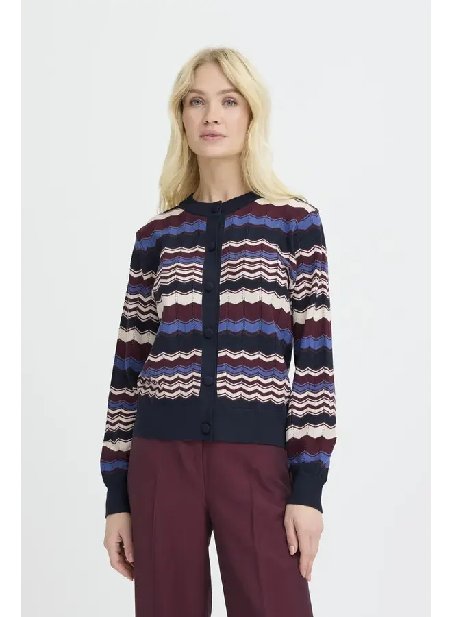 CARDIGAN MMORLA ZIG ZAG