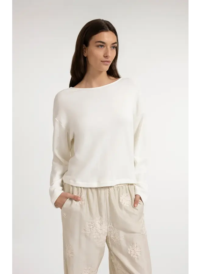 SWEATSHIRT DOS BEIGE