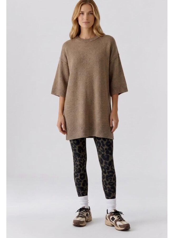 PULL MÉLANGE TAUPE