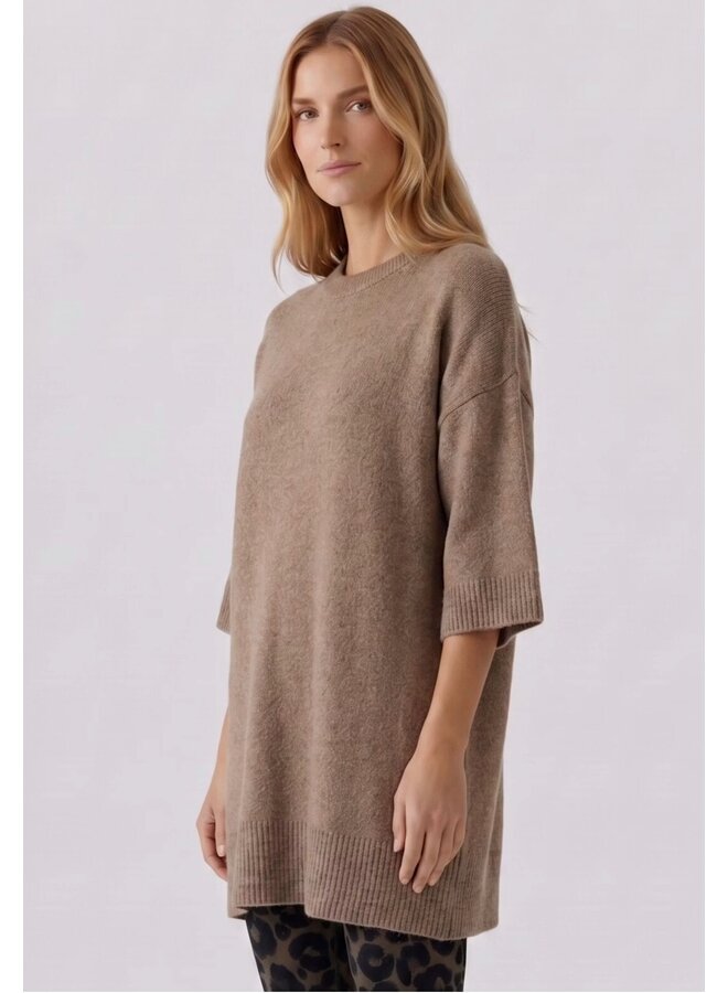 PULL MÉLANGE TAUPE